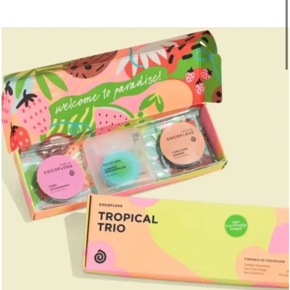 Skincare Cocofloss Tropical Trio Floss Poshmark